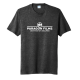 Port & Company Tri-Blend T-shirt (Black Heather)